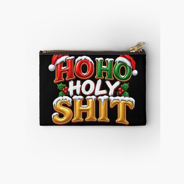 Item preview, HoHo Holy Shit - Rude But Funny - Christmas Design designed and sold by aventi24.