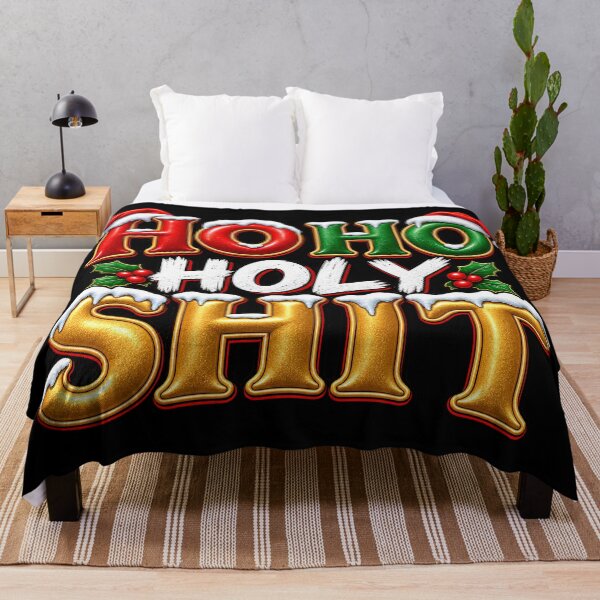 Item preview, HoHo Holy Shit - Rude But Funny - Christmas Design designed and sold by aventi24.