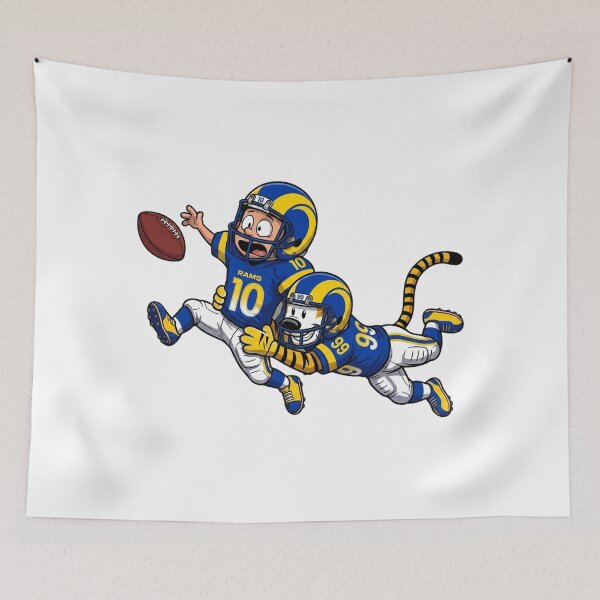 Item preview, Calvin And Hobbes  Los Angeles Football Action Fan designed and sold by DamianRoy88.