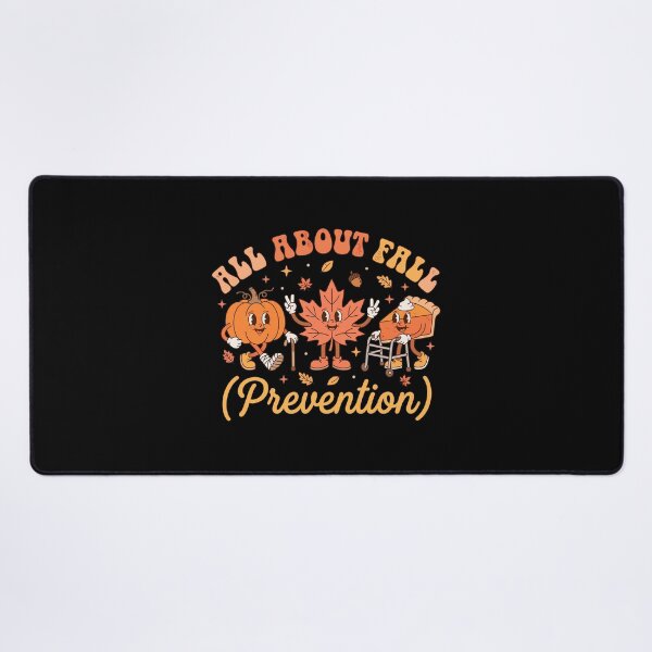 Item preview, All About Fall Prevention Retro Autumn Characters designed and sold by Dmo3HarkoArt.
