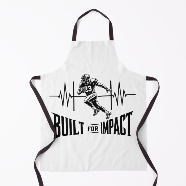 Item preview, American Football Built For Impact | Football Heartbeat Design For Player designed and sold by StyxIND.