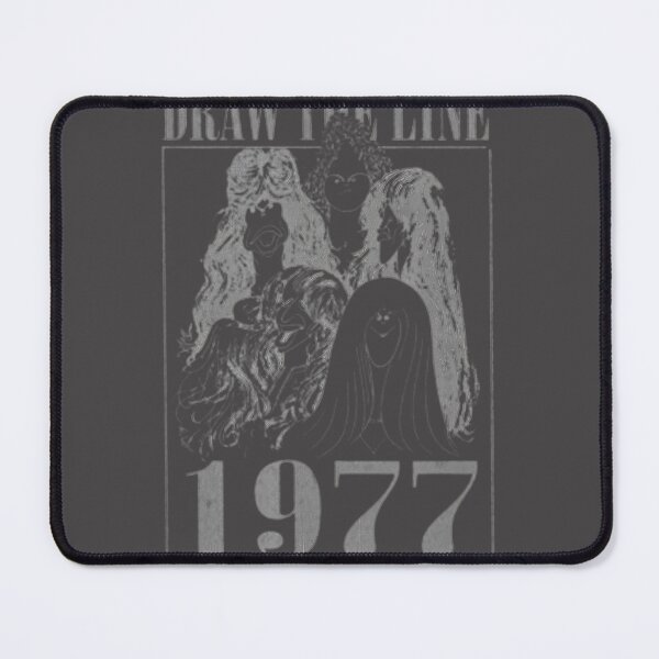 Item preview, Aerosmith Inspired Draw the Line Rock Band Vintage Style Design designed and sold by Indigenous Art.