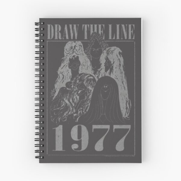 Item preview, Aerosmith Inspired Draw the Line Rock Band Vintage Style Design designed and sold by Indigenous  Art.
