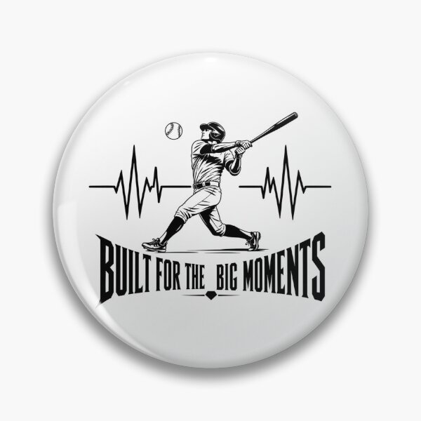 Item preview, Baseball Built For The Big Moments | Baseball Heartbeat Design For Player designed and sold by StyxIND.