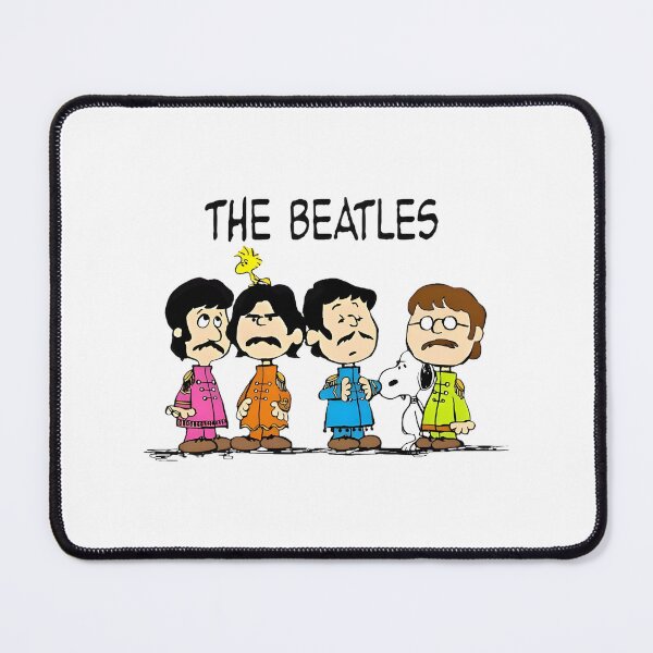 Item preview, Peanuts Inspired Beatles Sgt Pepper Parody Illustration designed and sold by AudioGfx.