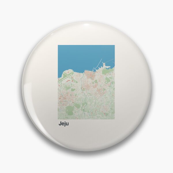 Item preview, Jeju City Minimalistic Map Art designed and sold by MapsNerd.
