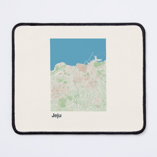 Item preview, Jeju City Minimalistic Map Art designed and sold by MapsNerd.