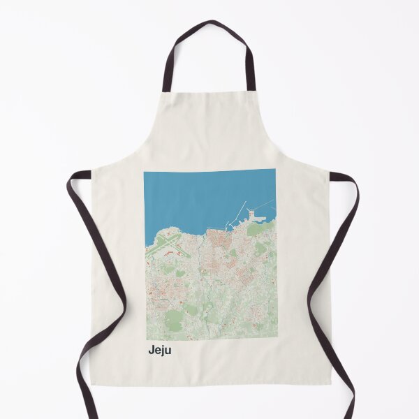 Item preview, Jeju City Minimalistic Map Art designed and sold by MapsNerd.