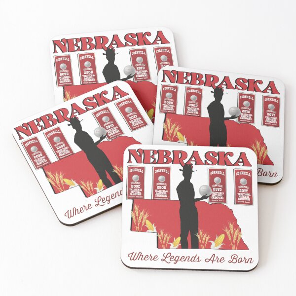 Item preview, Nebraska Where Legends Are Born Volleyball Champs designed and sold by Grahaniel.