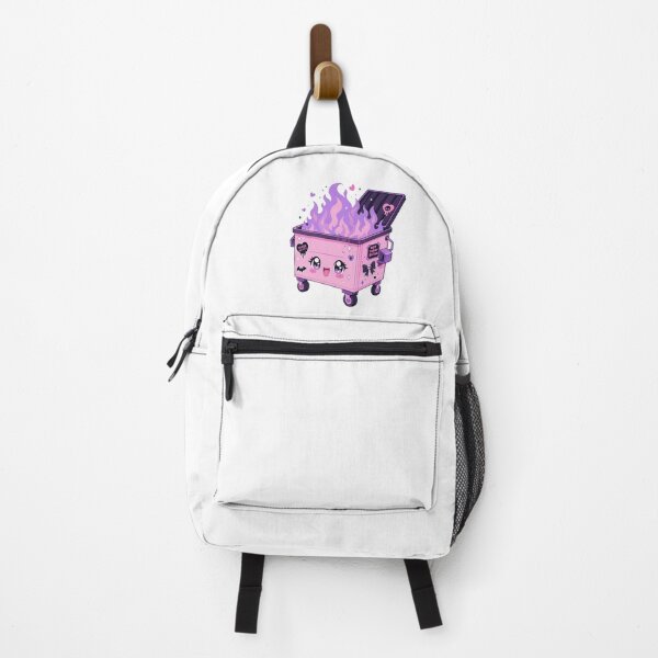 Item preview, Everything Is Fine Kawaii Dumpster Fire Pastel Goth designed and sold by CoolCrazyChaos.