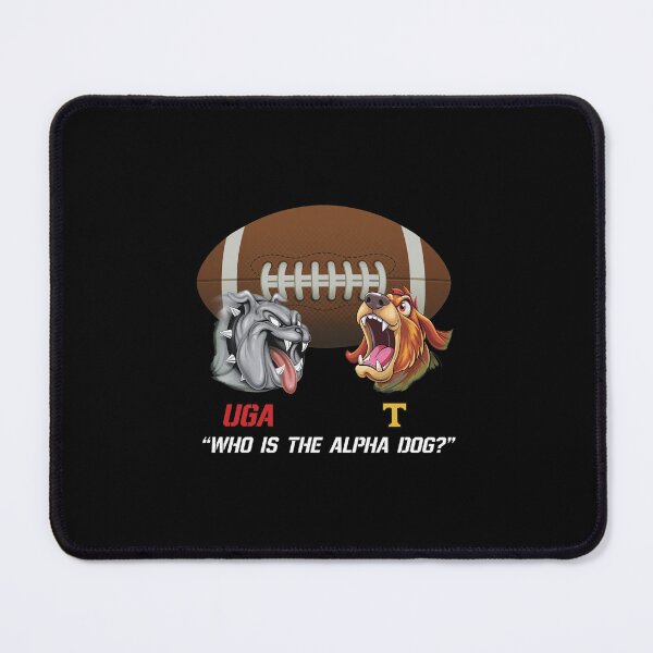 Item preview, UGA Who Is The Alpha Dog Football Dogs designed and sold by Grahaniel.