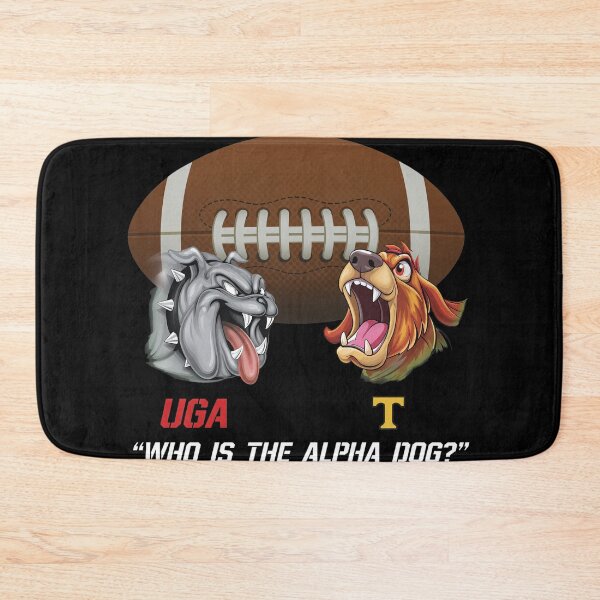 Item preview, UGA Who Is The Alpha Dog Football Dogs designed and sold by Grahaniel.