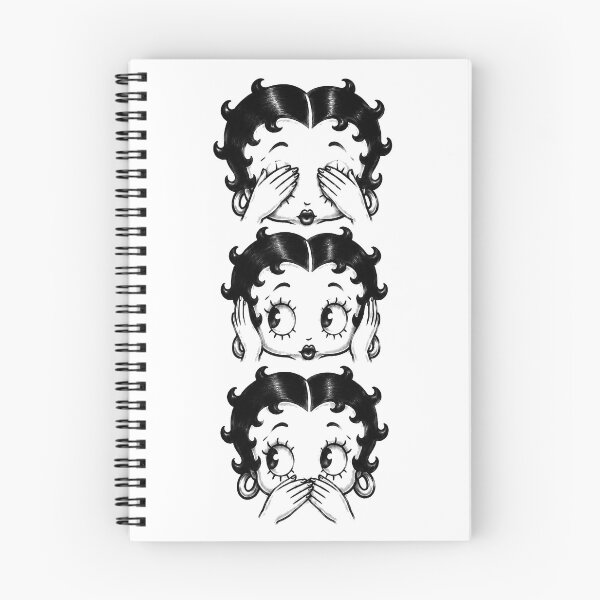 Item preview, Betty Boop Vintage Three Face Classic Cartoon Graphic designed and sold by Lycheelich.
