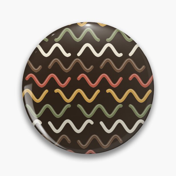 Item preview, Groovy Tube Waves 1970s Psychedelic Stripe Pattern designed and sold by KungPowUnicorn.