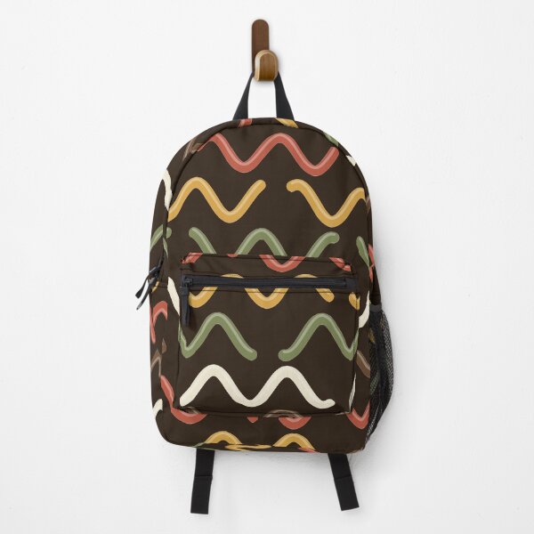 Item preview, Groovy Tube Waves 1970s Psychedelic Stripe Pattern designed and sold by KungPowUnicorn.