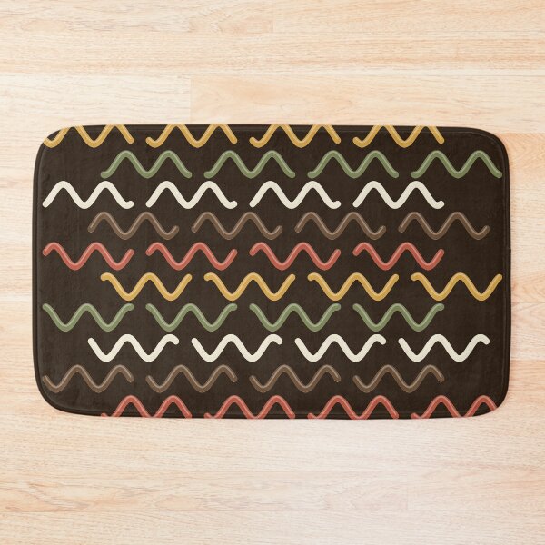 Item preview, Groovy Tube Waves 1970s Psychedelic Stripe Pattern designed and sold by KungPowUnicorn.