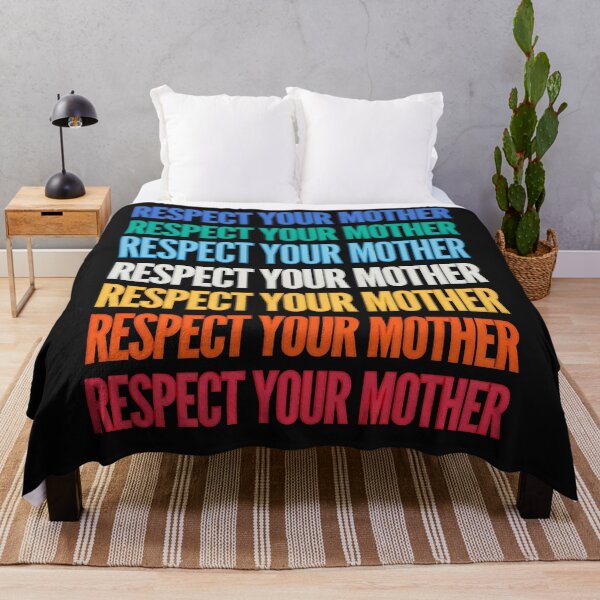 Item preview, Retro Art Respect Your Mother Funny Retro Mom Sarcastic Mothers Day Performance  designed and sold by MOHAMED FRASER.