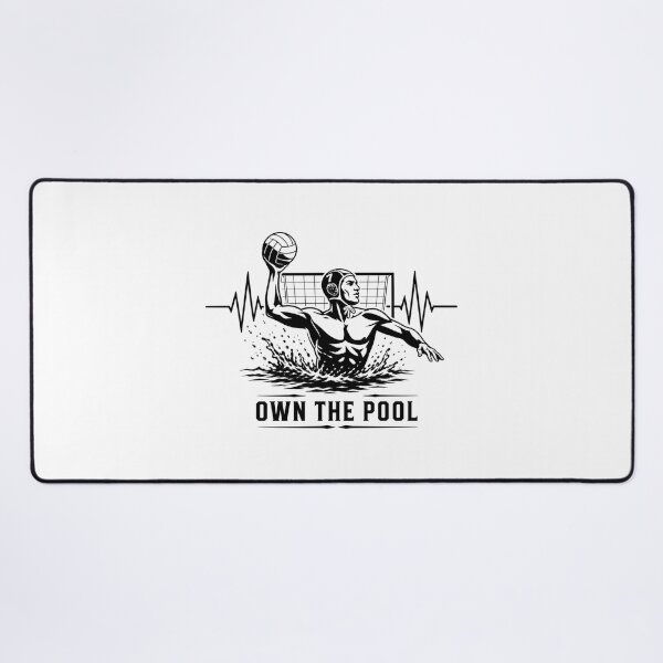 Item preview, Water Polo Own The Pool | Water Polo Heartbeat Design For Water Polo Player designed and sold by StyxIND.