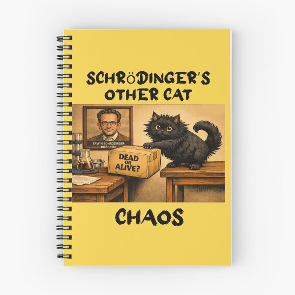 Item preview, Schrödinger's Other Cat Chaos designed and sold by Oneyearmuse.