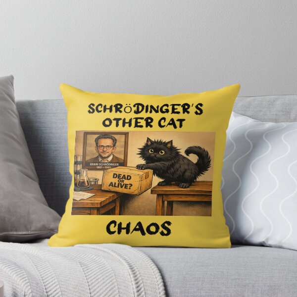 Item preview, Schrödinger's Other Cat Chaos designed and sold by Oneyearmuse.