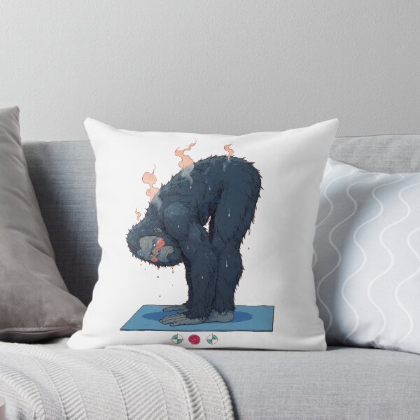 Item preview, Hot Yoga Bigfoot – Funny Standing Forward Fold Uttanasana Design designed and sold by Whimsy Trail Co.