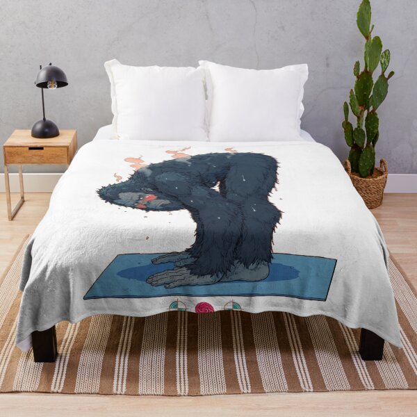 Item preview, Hot Yoga Bigfoot – Funny Standing Forward Fold Uttanasana Design designed and sold by Whimsy Trail Co.