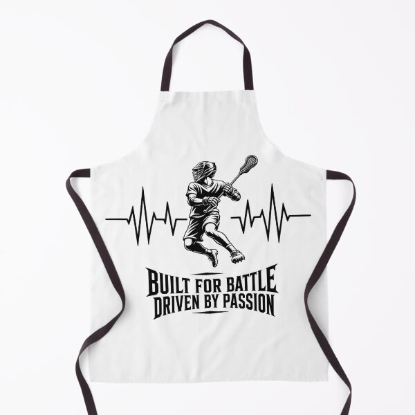 Item preview, Lacrosse Built For Battle Driven By Passion | Lacrosse Heartbeat Design For Player designed and sold by StyxIND.