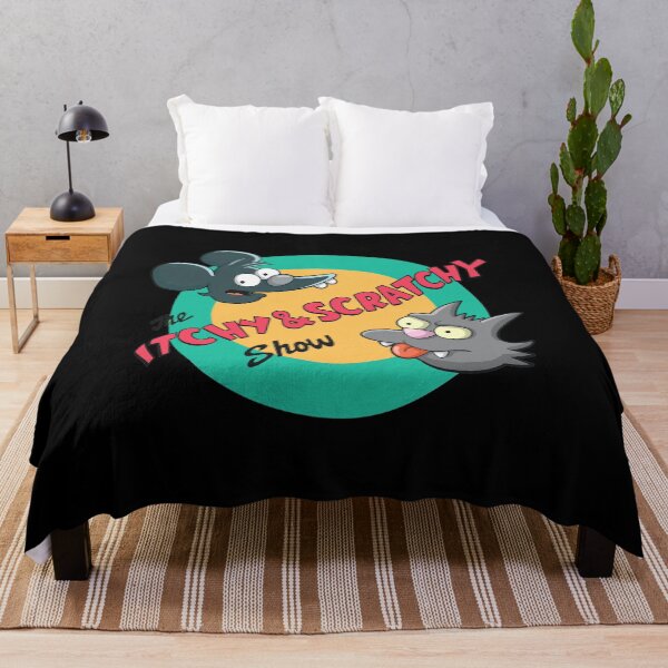 Item preview, The Itchy & Scratchy Show Cartoon designed and sold by Grahaniel.