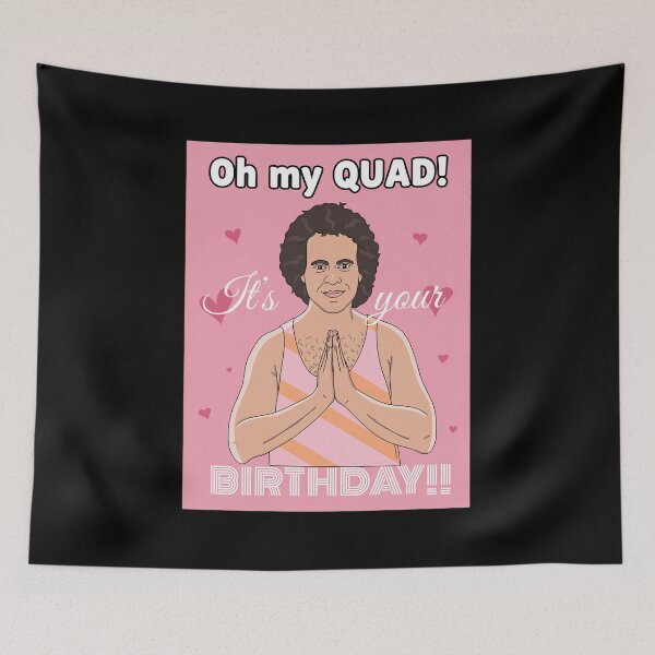 Item preview, Oh My QUAD Its Your Birthday Funny Male Birthday designed and sold by Grahaniel.