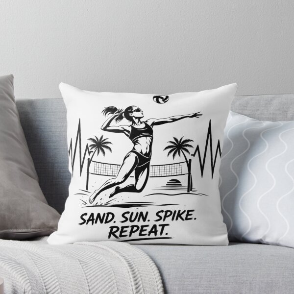 Item preview, Beach volleyball player in action, capturing the energy, teamwork, and competitive spirit of the game under the sun.  designed and sold by StyxIND.