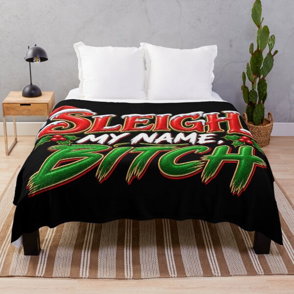 Item preview, Sleigh My Name Bitch - Rude But Funny - Christmas Design designed and sold by aventi24.