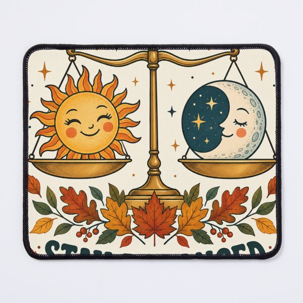 Item preview, Autumn Equinox Stay Balanced designed and sold by SAS-Designer.