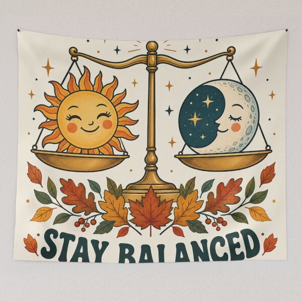Item preview, Autumn Equinox Stay Balanced designed and sold by SAS-Designer.