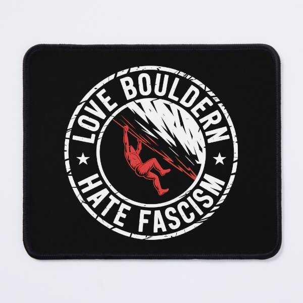 Item preview, Love Bouldern hate Fascism – Statement für Menschenrechte und Solidarität designed and sold by LoFizzy.