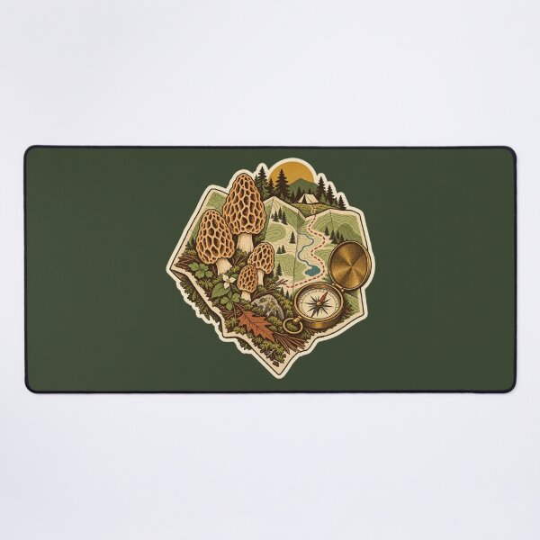 Item preview, Morel Map and Compass Camp designed and sold by WaynesCave.