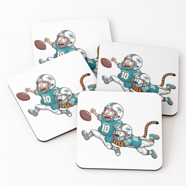 Item preview, Calvin And Hobbes Miami Football Action Fan designed and sold by DamianRoy88.