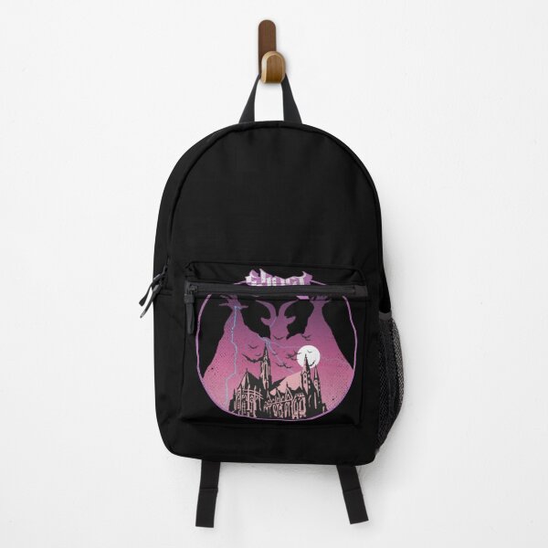 Item preview, Gothic Satanic Demon Castle Halloween Art designed and sold by BrunoLamou.