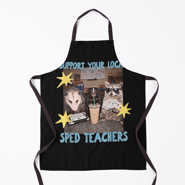 Item preview, Raccoon Funny Animal cute Support Your Locals SPED Teacher Raccoon  designed and sold by MOHAMED FRASER.