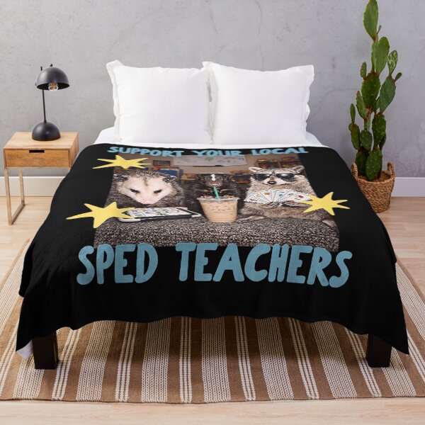 Item preview, Raccoon Funny Animal cute Support Your Locals SPED Teacher Raccoon  designed and sold by MOHAMED FRASER.