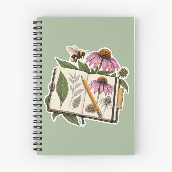 Item preview, Coneflower Pollinator Field Notes designed and sold by WaynesCave.