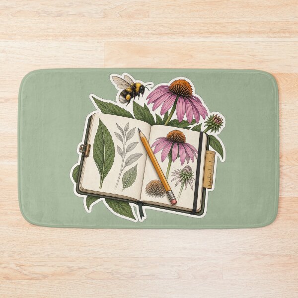 Item preview, Coneflower Pollinator Field Notes designed and sold by WaynesCave.
