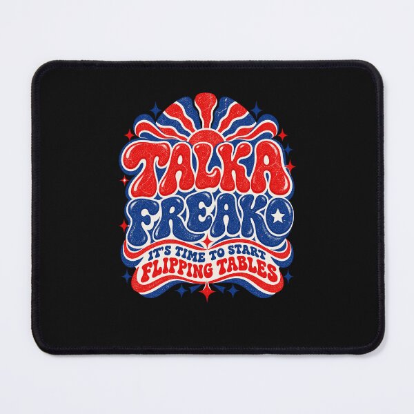 Item preview, Flipping Tables Funny 70s Retro Grochedelic Typography Design designed and sold by AnimeSH9.