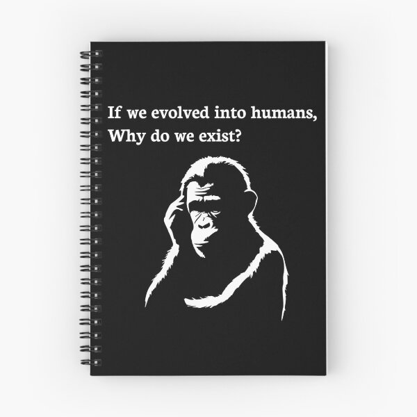 Item preview, Monkey Thinking about Evolution designed and sold by AresArts.