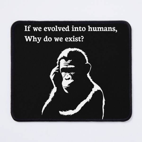 Item preview, Monkey Thinking about Evolution designed and sold by AresArts.