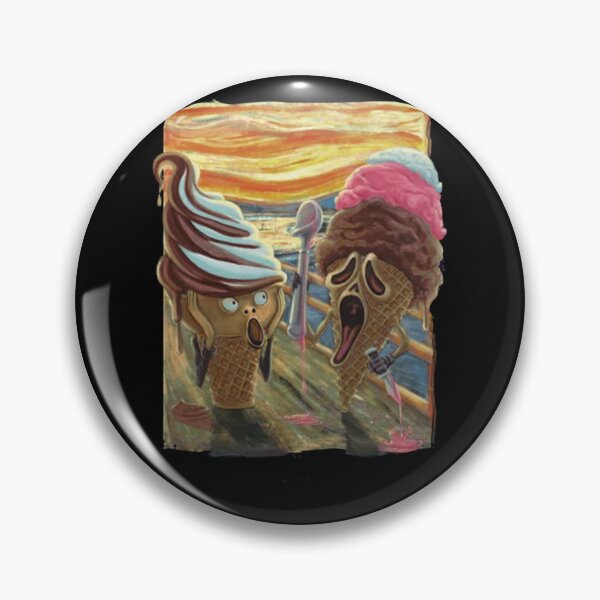 Item preview, Funny Ice Cream Scream Fine Art Parody designed and sold by BrunoLamou.