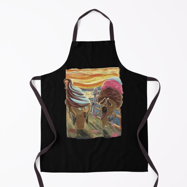 Item preview, Funny Ice Cream Scream Fine Art Parody designed and sold by BrunoLamou.