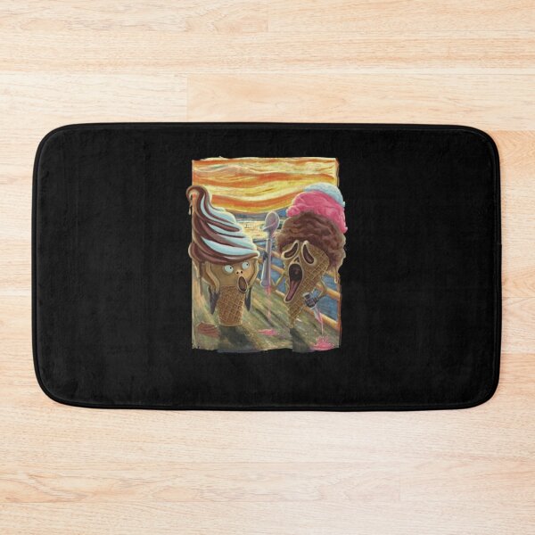 Item preview, Funny Ice Cream Scream Fine Art Parody designed and sold by BrunoLamou.