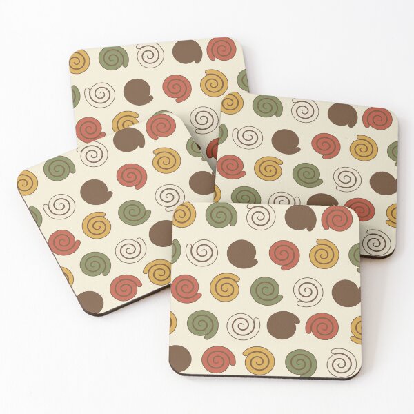 Item preview, Heavy Spiral Swirl 1970s Supergraphic Pinwheel Pattern designed and sold by KungPowUnicorn.