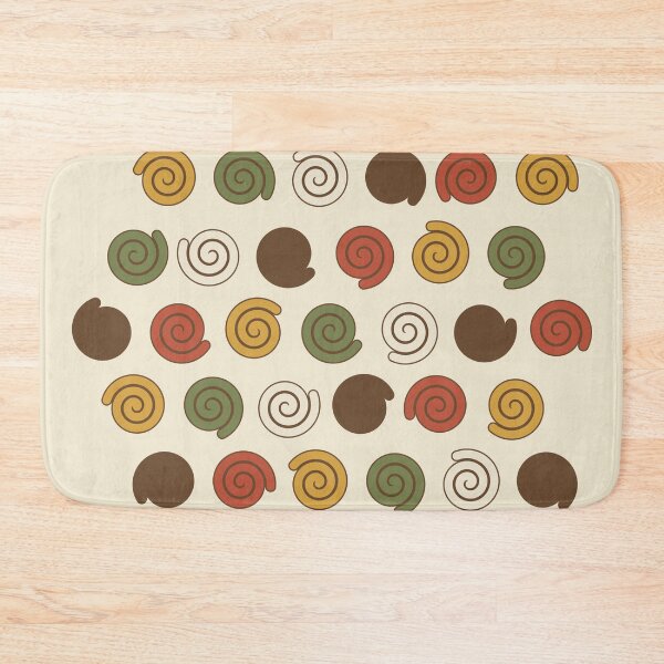 Item preview, Heavy Spiral Swirl 1970s Supergraphic Pinwheel Pattern designed and sold by KungPowUnicorn.