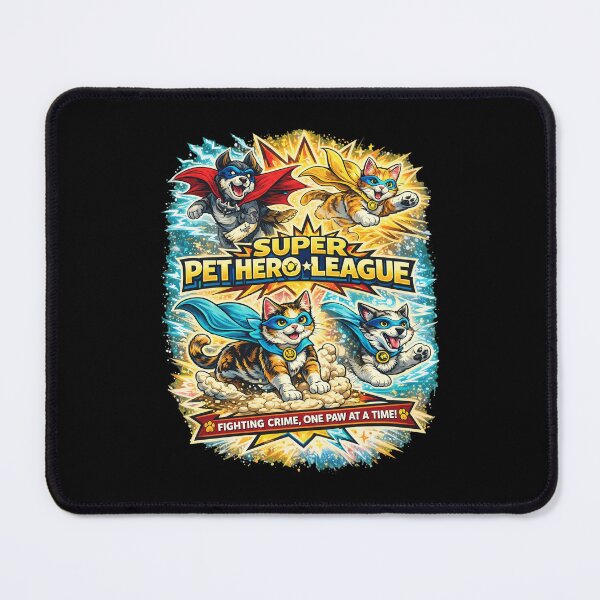 Item preview, Super Pet Hero League Fighting Crime One Paw at a Time designed and sold by Milforaelchi.